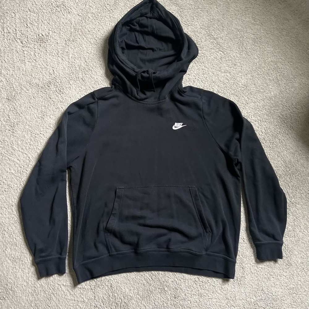 Nike Women's Cowl Neck Black Hoodie